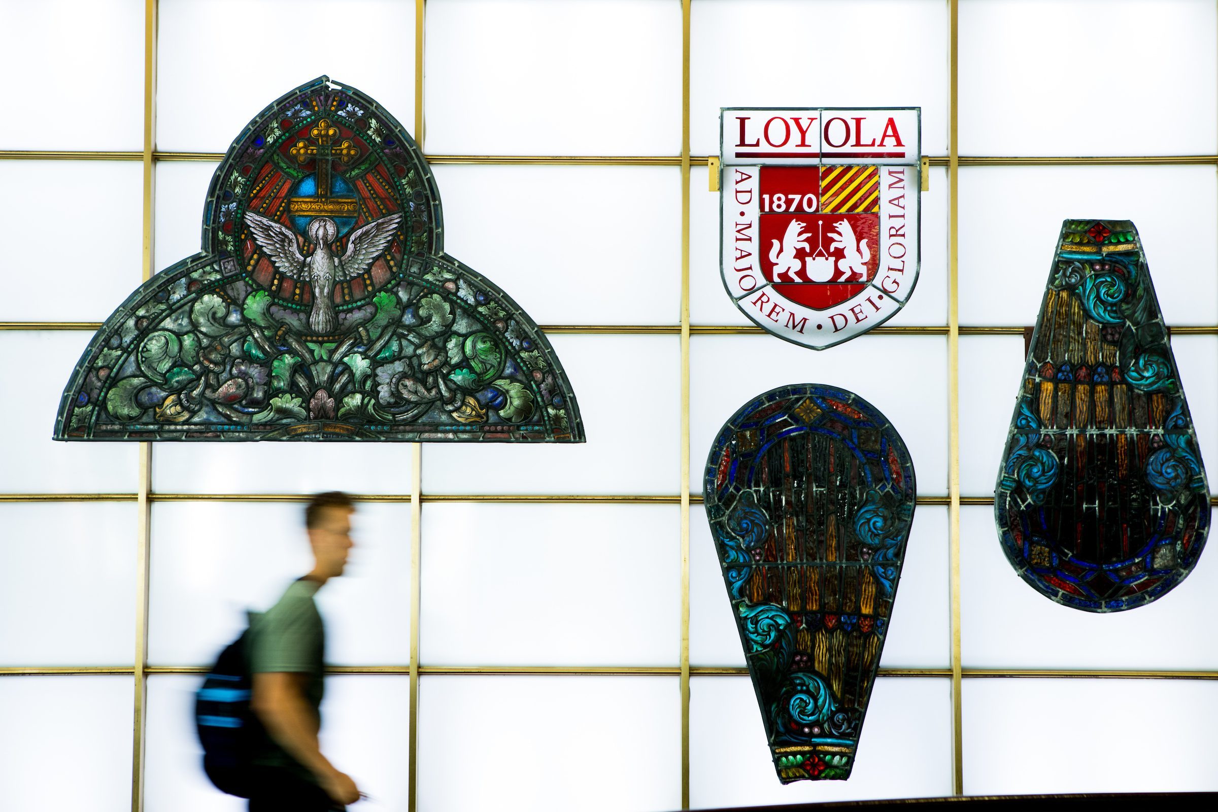 Interior of Loyola University Chicago's Philip H. Corboy Law School on September 11, 2018. (Photo: Lukas Keapproth)